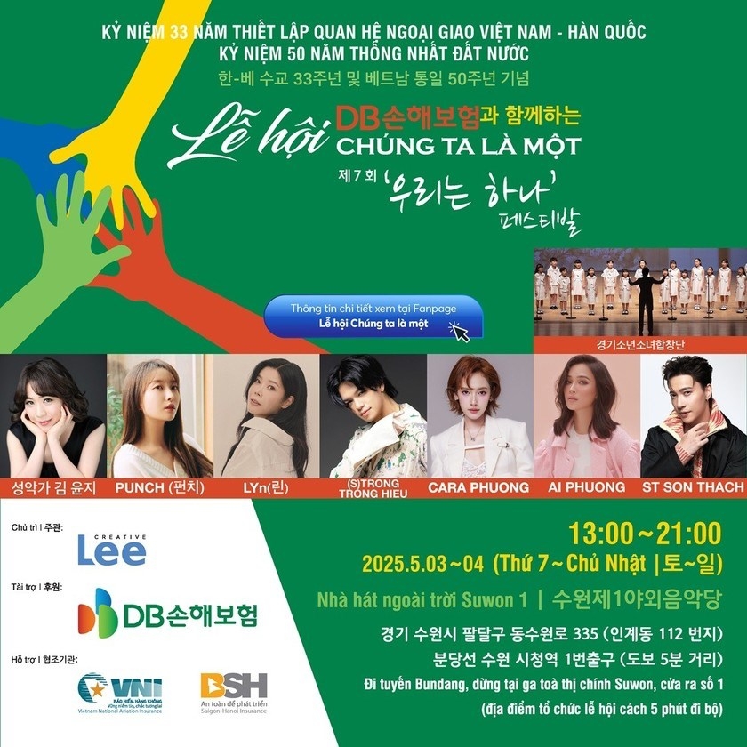 “We Are Together” cultural festival to mark Vietnam–RoK diplomacy